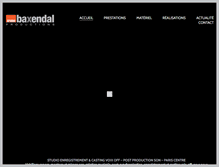 Tablet Screenshot of baxendal.com